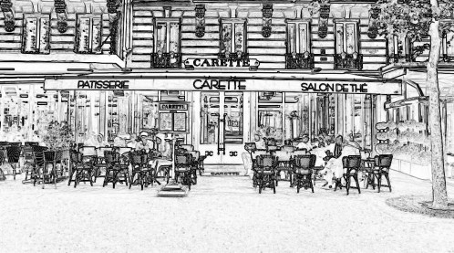 Carette, sketched