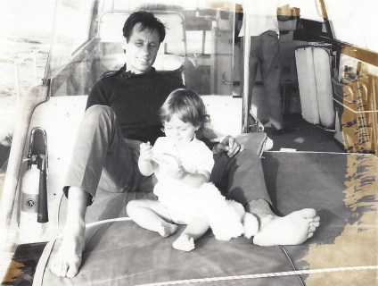 Pitou de la Salle with baby Lucinda Howard