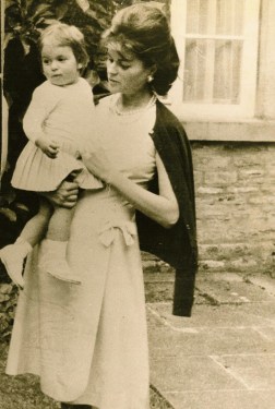 Sandra, Countess of Suffolk, with daughter Lucinda Howard